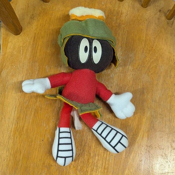 Vintage Marvin the Martian 10.5" Plush Doll Stuffed Animal - Picture 4 of 5